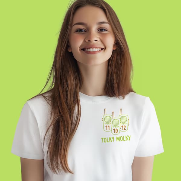 Image front Tolky Molky T-shirt Femme