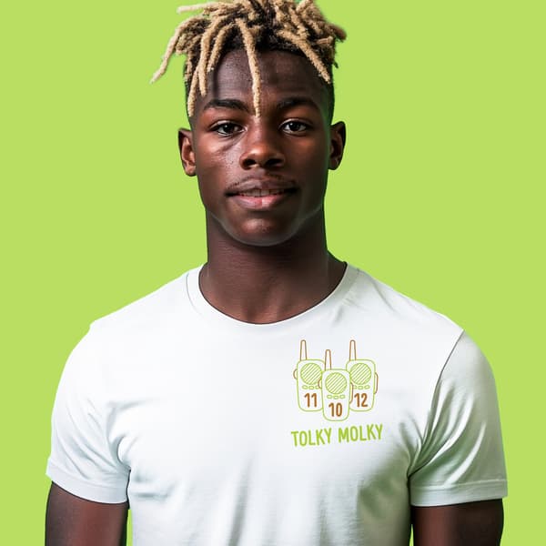 Image front Tolky Molky T-shirt Homme