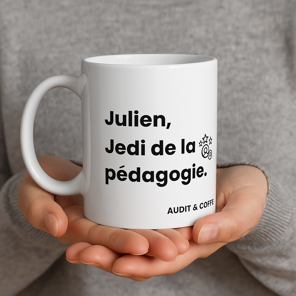 Image back Mug personnalisable – “XXXXXX, Jedi de la pédagogie
