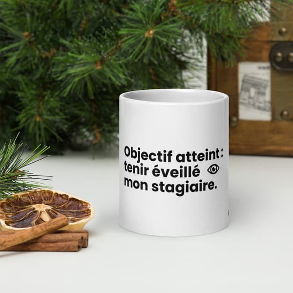 Mug “Objectif stagiaire”