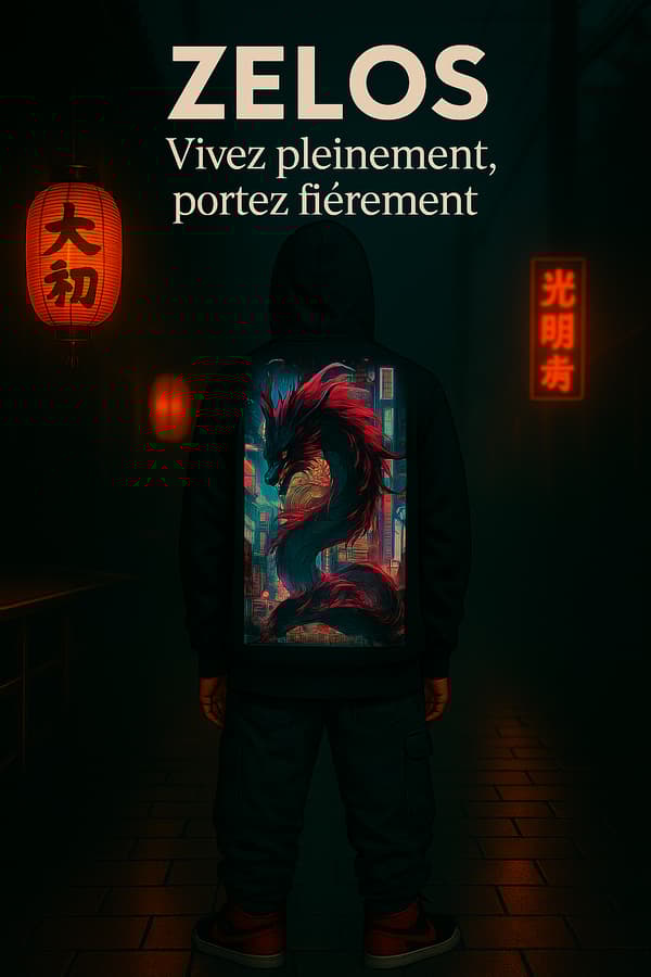 Image front Sweat shirt dragon des mers Zelos