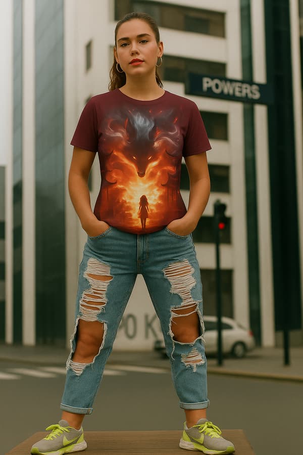 Image front T-shirt Kyubi Zelos 