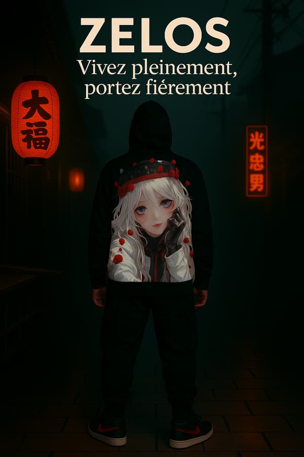 Image front Sweat shirt rose Zelos 