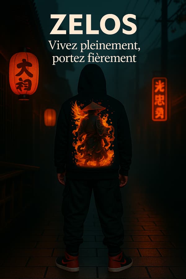 Image front Sweat shirt Feu Éternel Zelos