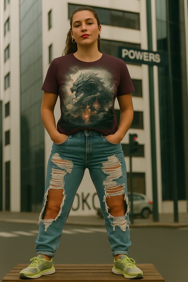 Image front T-shirt Fenrir Zelos