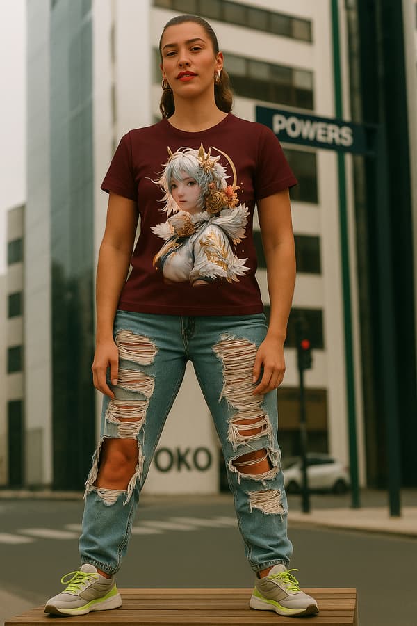 Image front T-shirt ANGEL Zelos