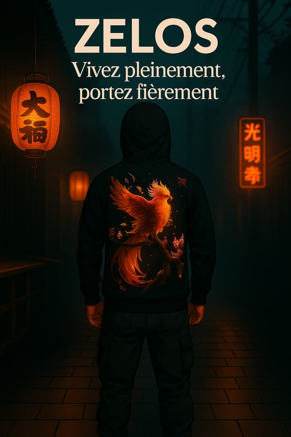 Image front Sweat shirt phénix Zelos