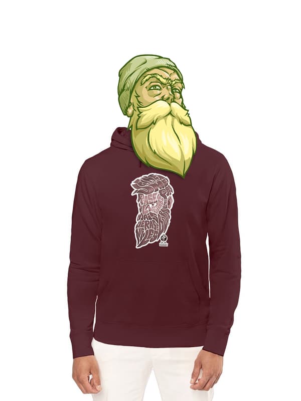 Image front Sweat "Je Ne Me Rase Pas La Barbe Mais..."