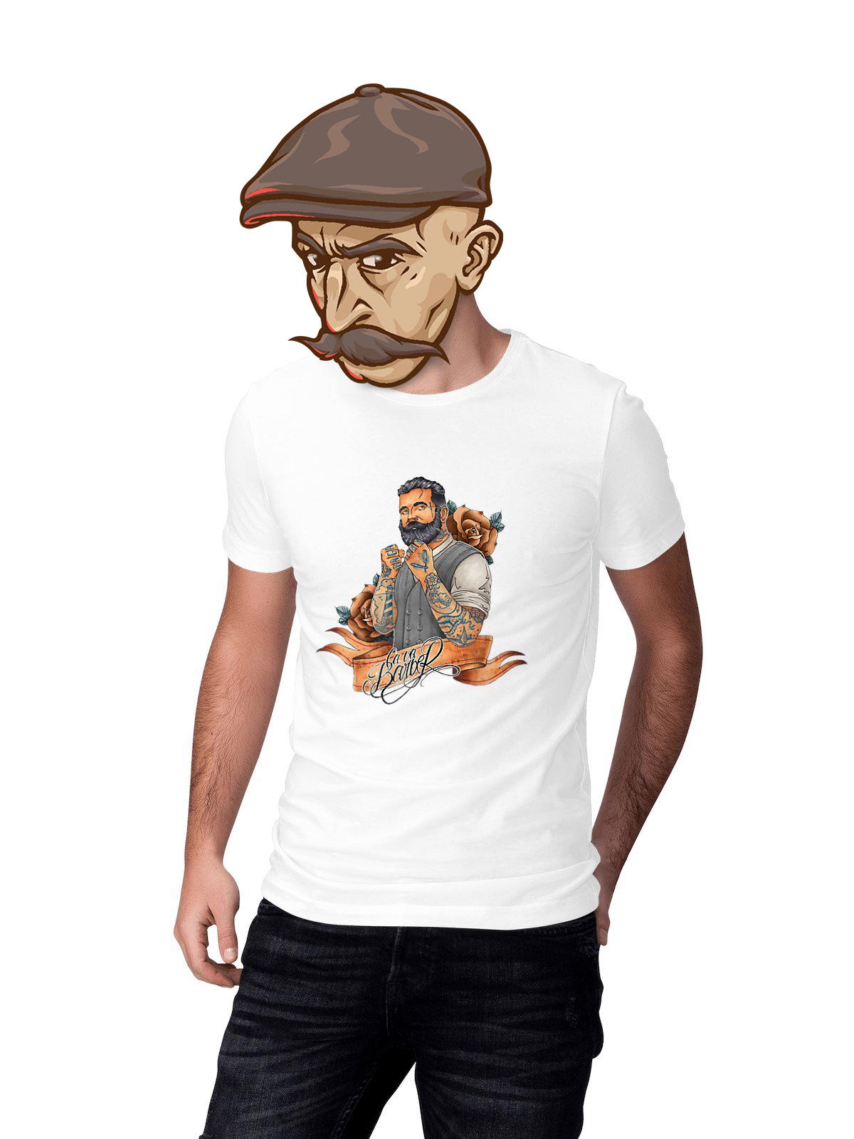 Image front T-shirt "à la Régulière"