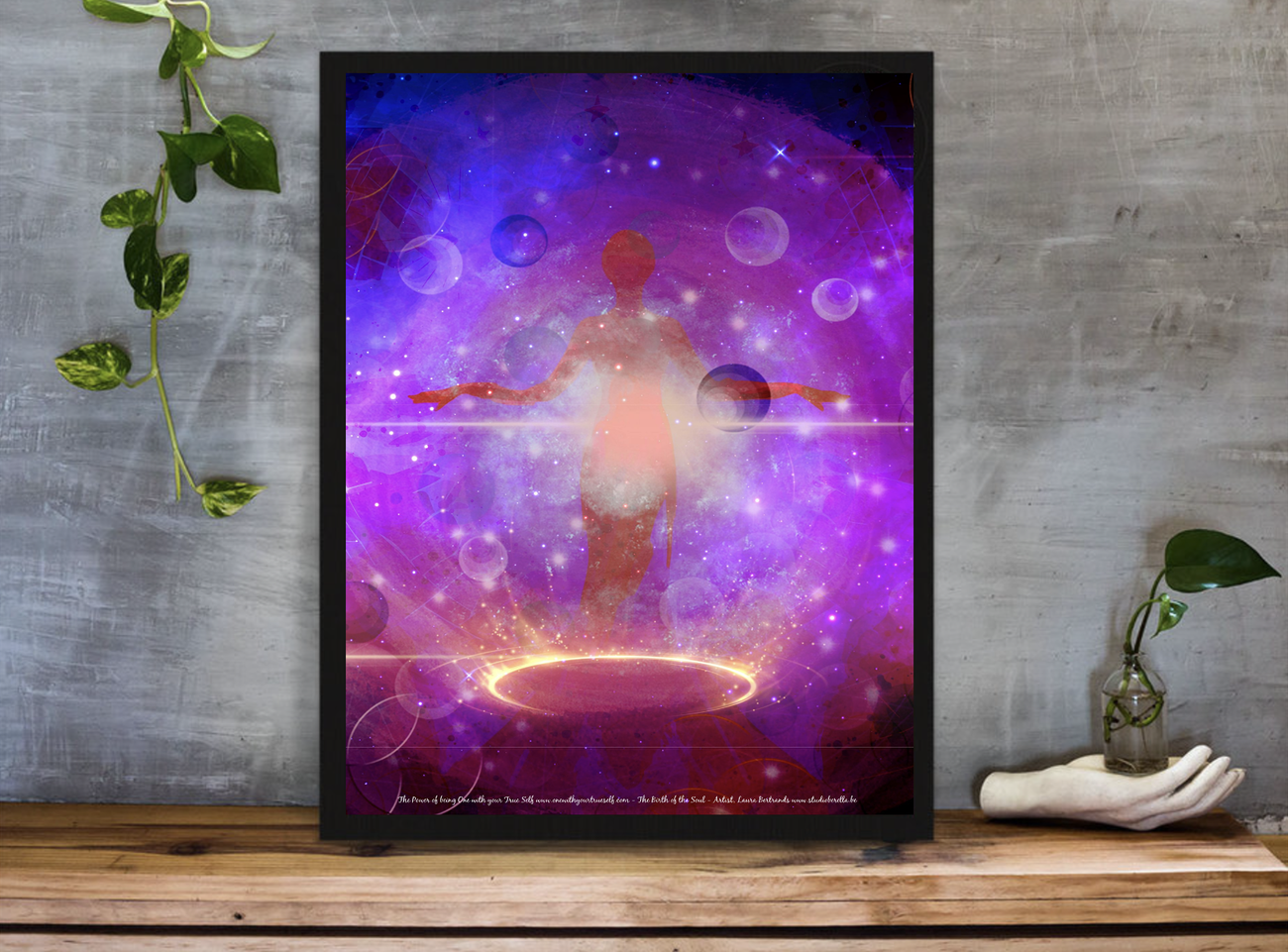 Image back The birth of the soul Poster