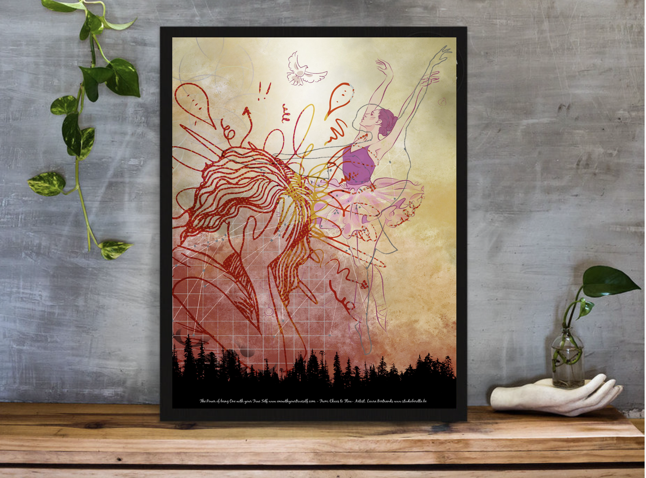 Image back From chaos to flow Poster