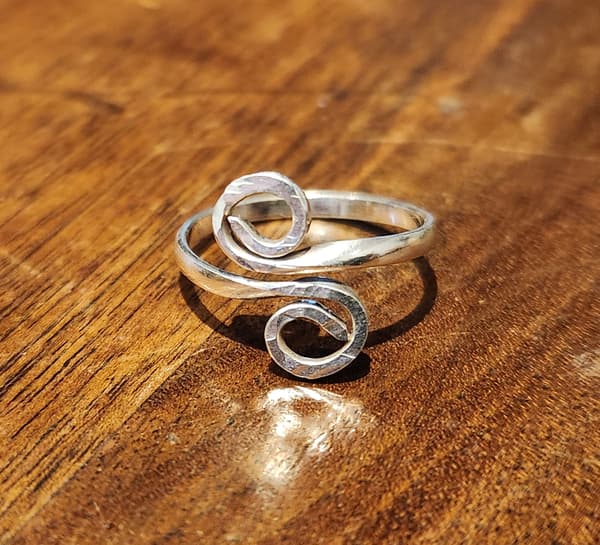 Bague Volute - Argent