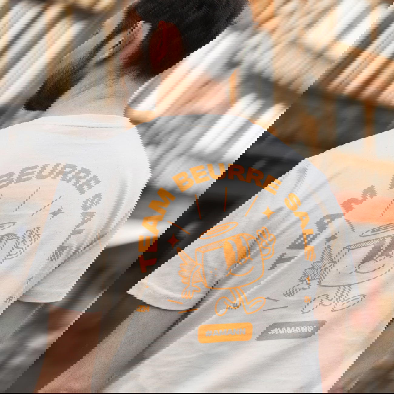 Image front T-shirt Team Beurre Salé