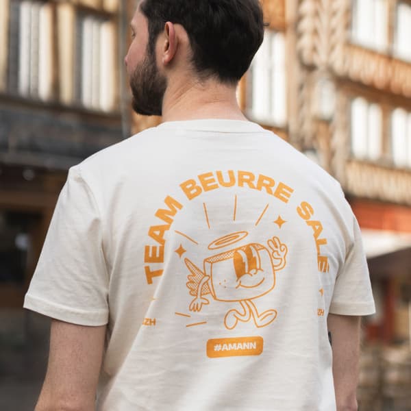 Image front T-shirt Team Beurre Salé