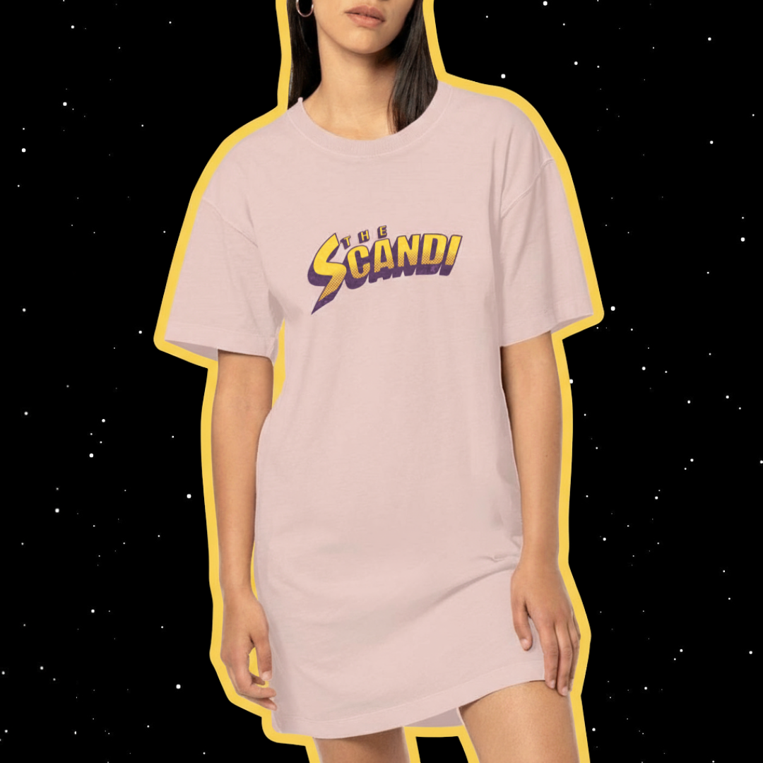 Sublime robe t-shirt pour un charisme vintage