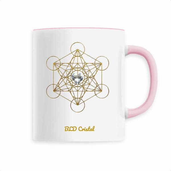 Métatron coeur de cristal - Mug céramique 