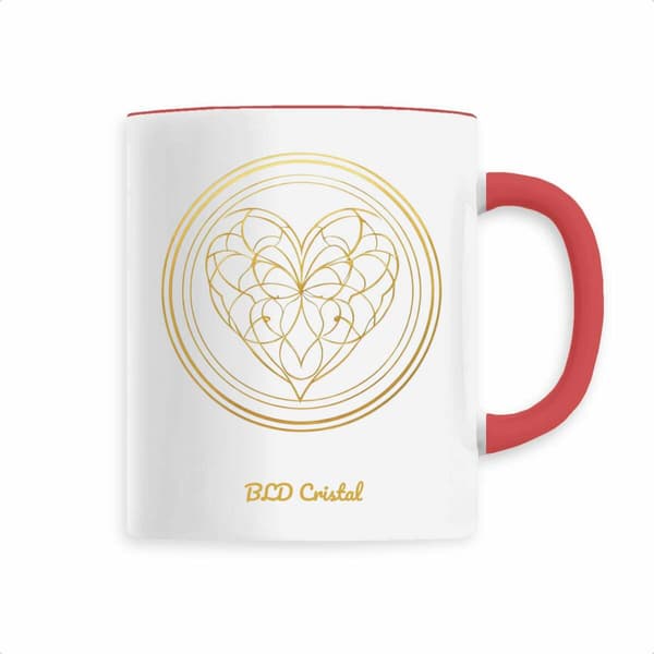Coeur de cristal - Mug céramique 