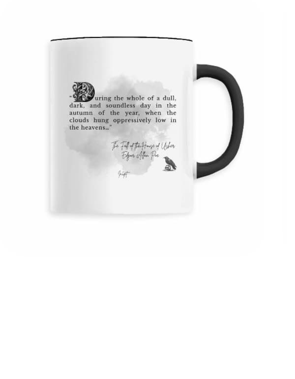 Image back Tasse “La Chute de la Maison Usher” – Edgar Allan Poe 