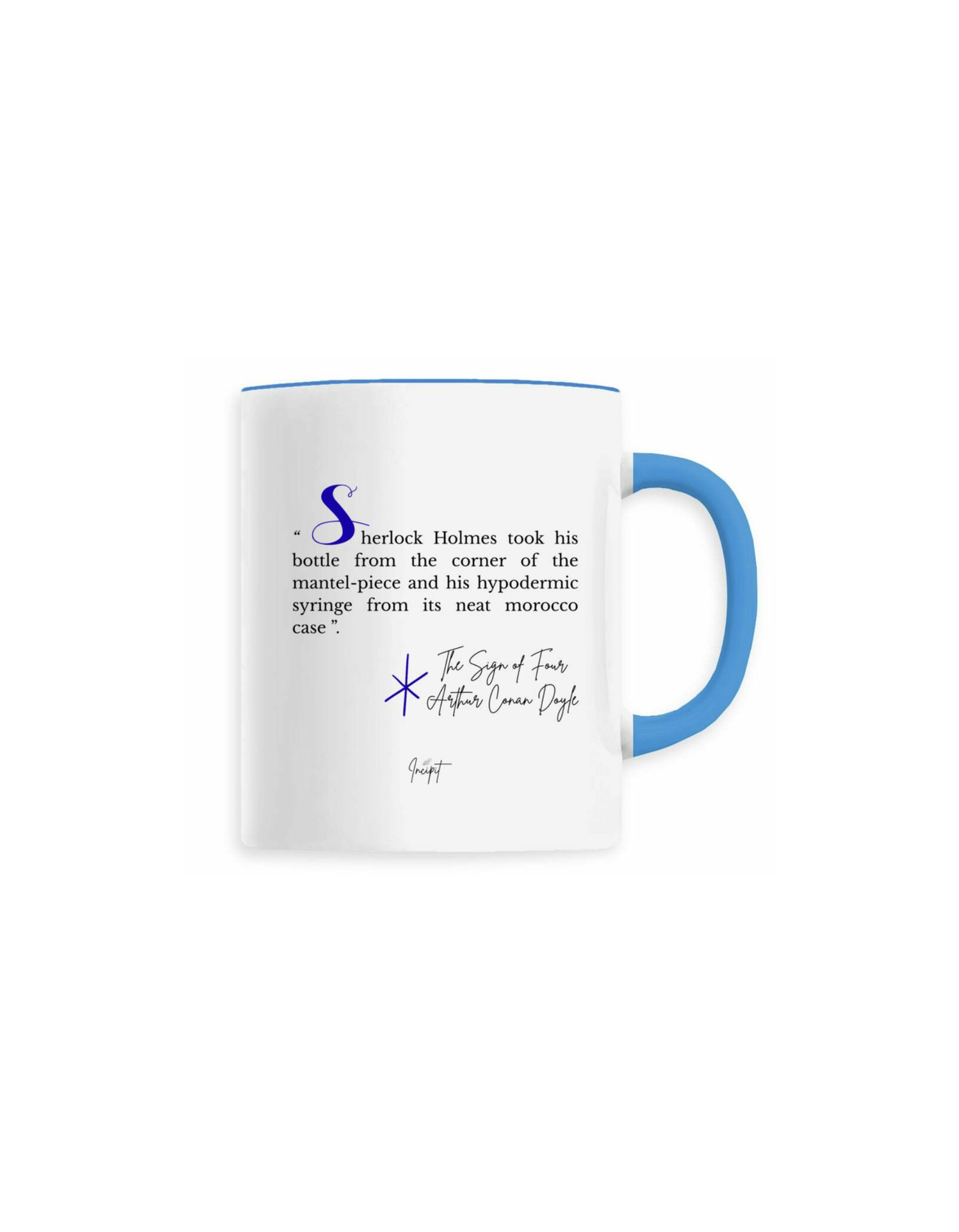 Image back Tasse “Sherlock Holmes” – Le Signe des Quatre, Arthur Conan Doyle 