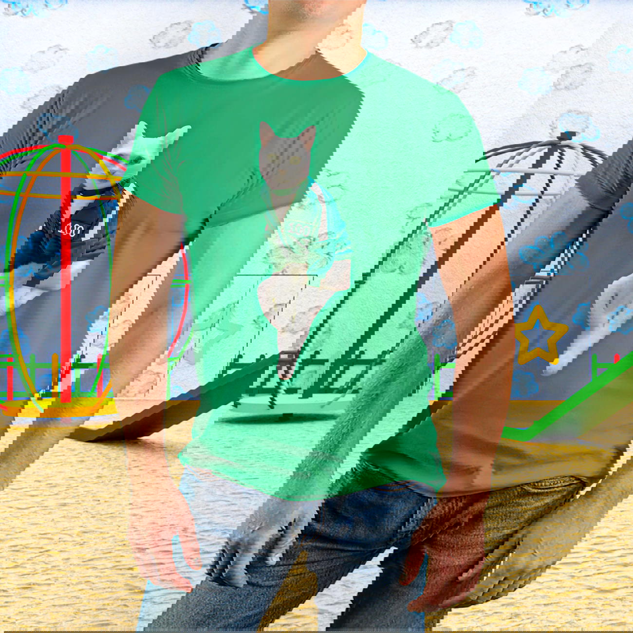 T-Shirt Gobble Le Squelette Squid Game