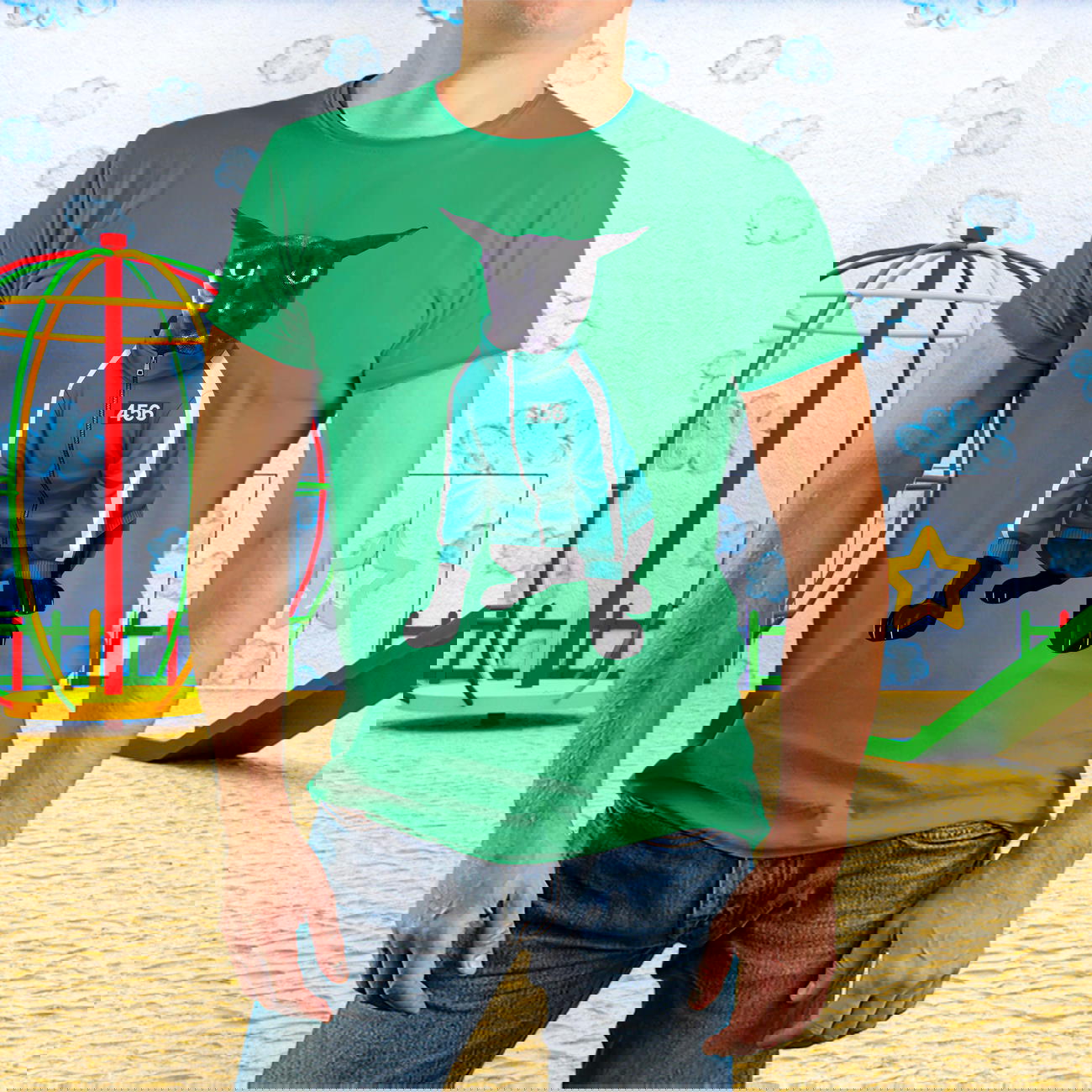 T-Shirt Larry Le Malicieux Squid Game