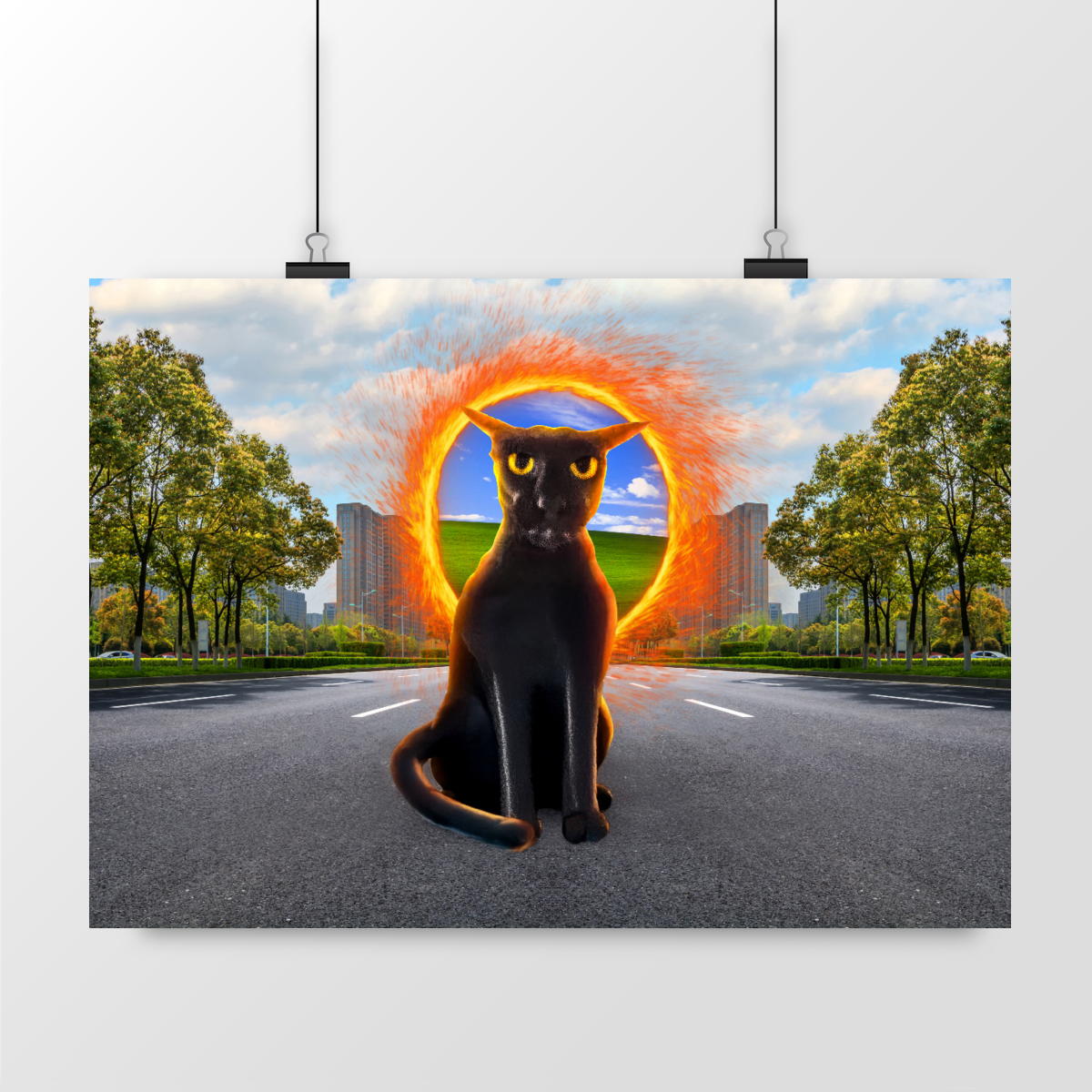 Poster H. The Multiverse Of Cats
