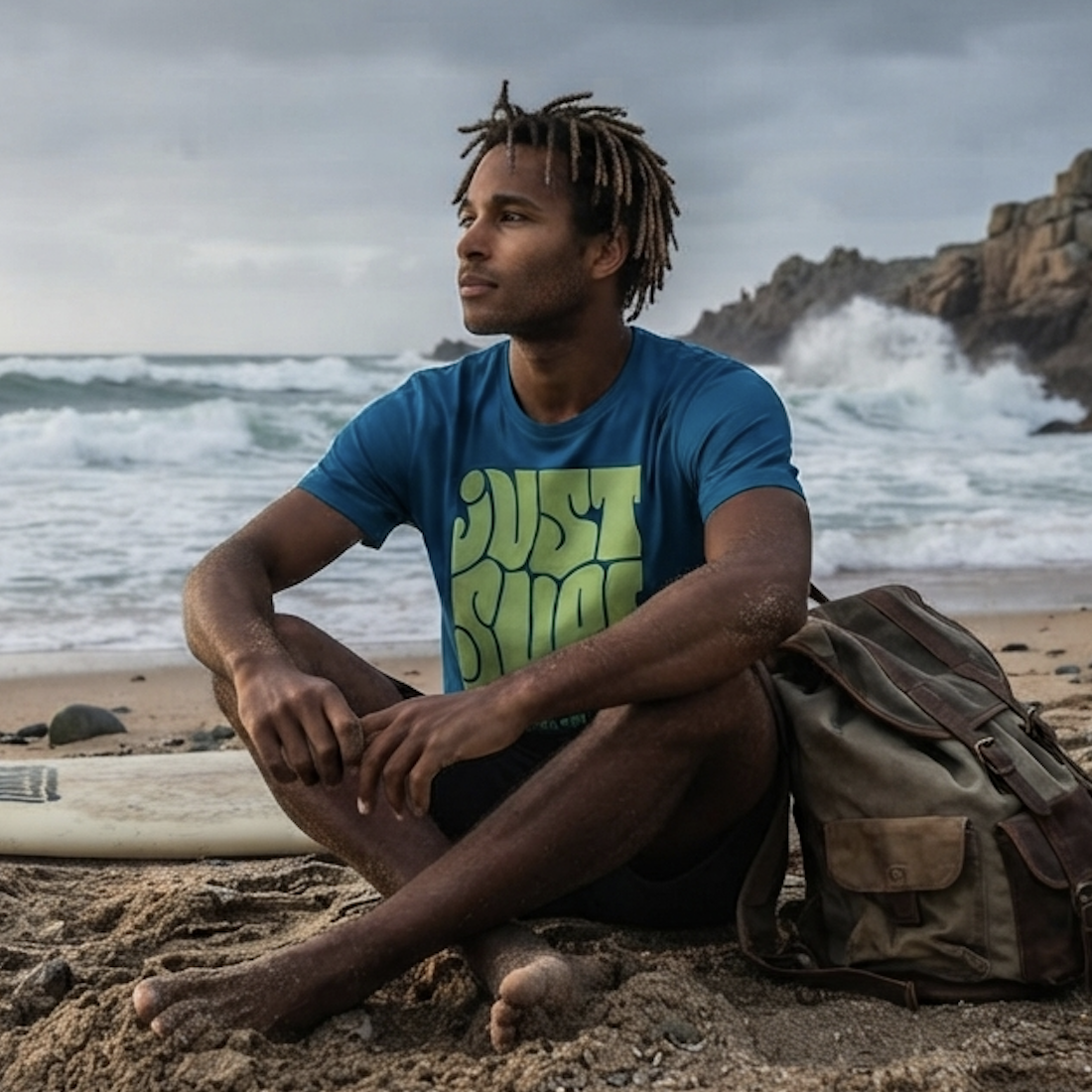 T-shirt Unisexe épais Just Surf