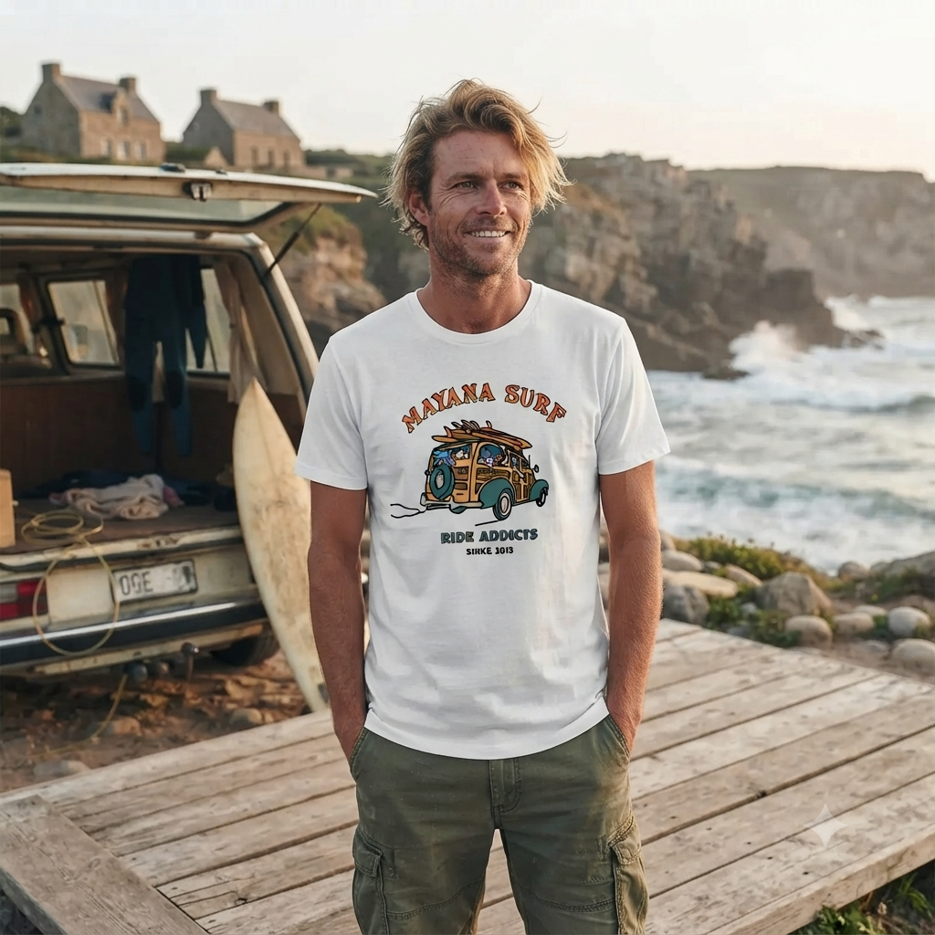 T-shirt Unisexe épais Ride addicts