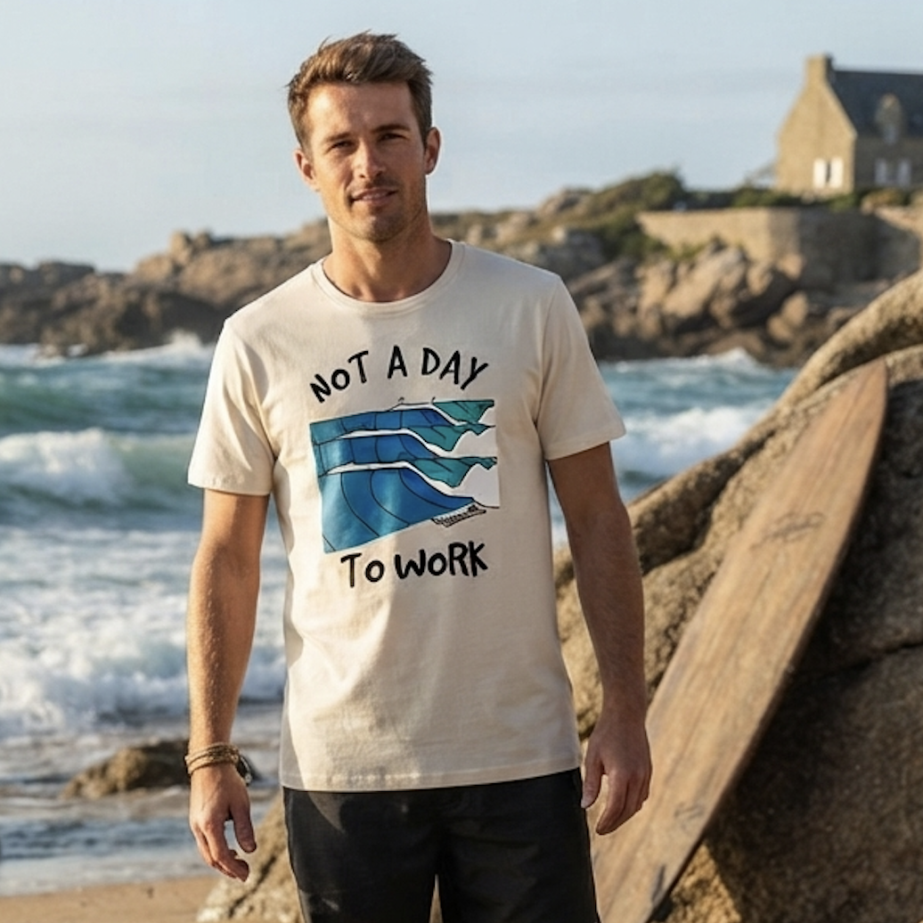 T-shirt épais Not A Day To Work