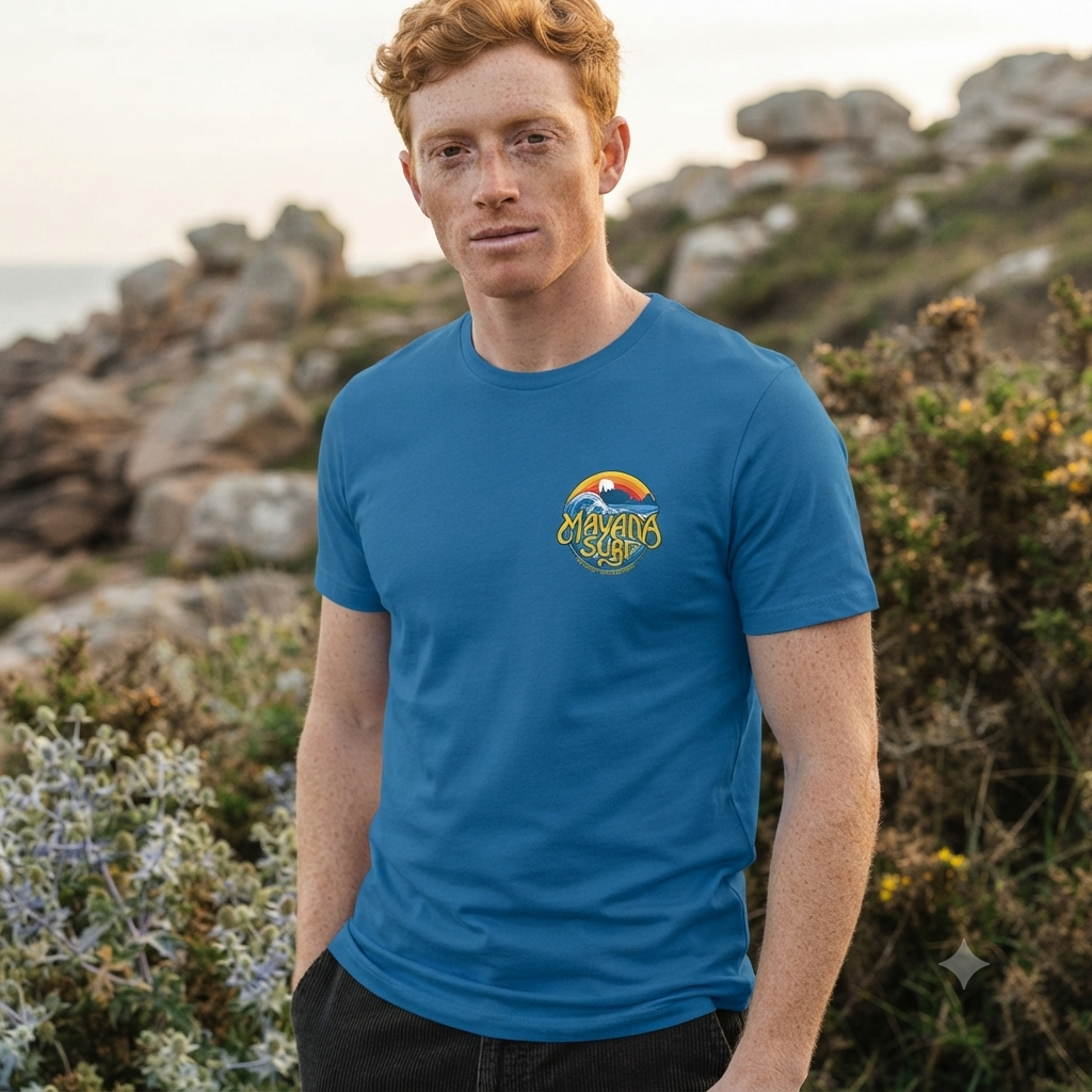 T-shirt Mayana Surf Classe Logo Recto Verso