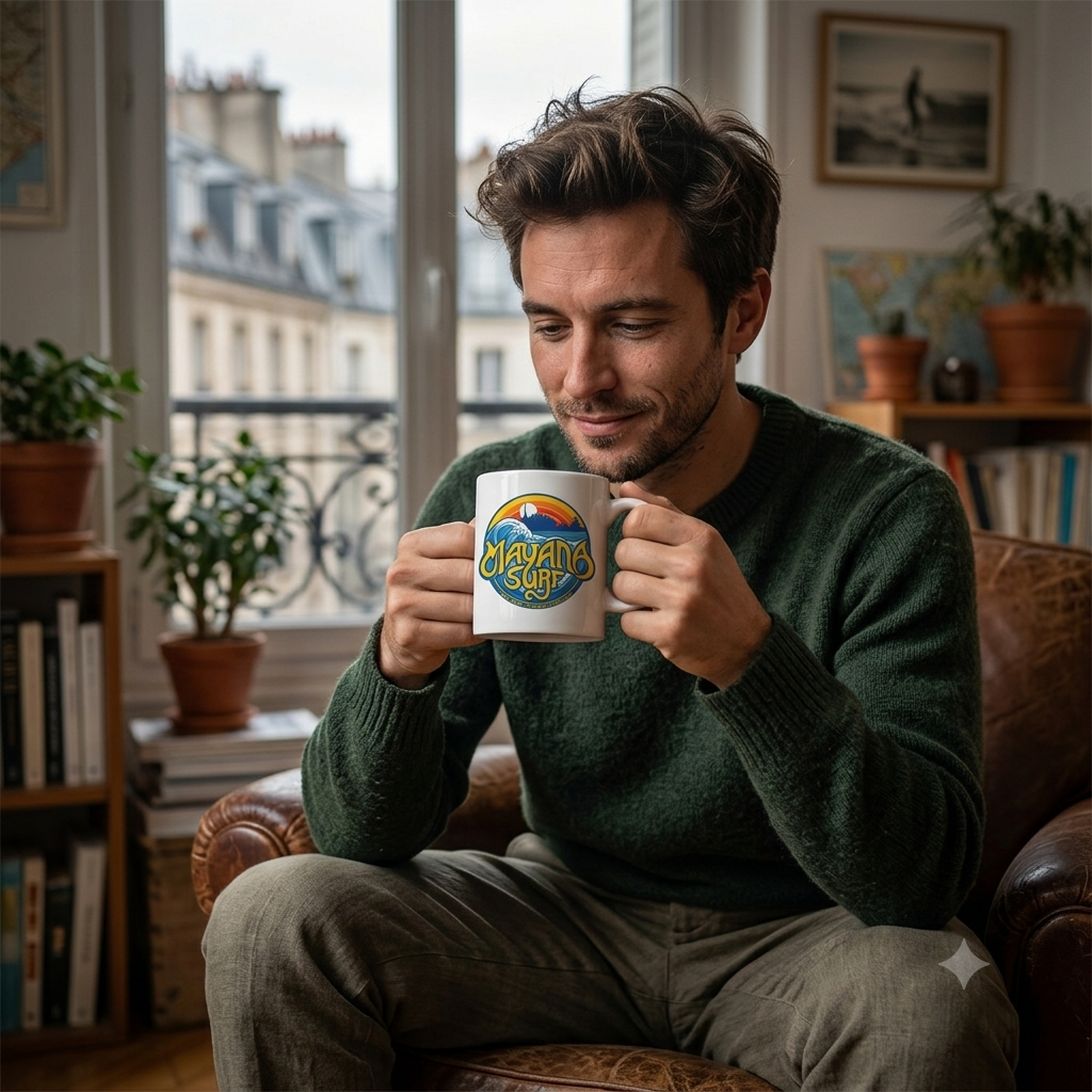 Mug Céramique Mayana Surf - Image