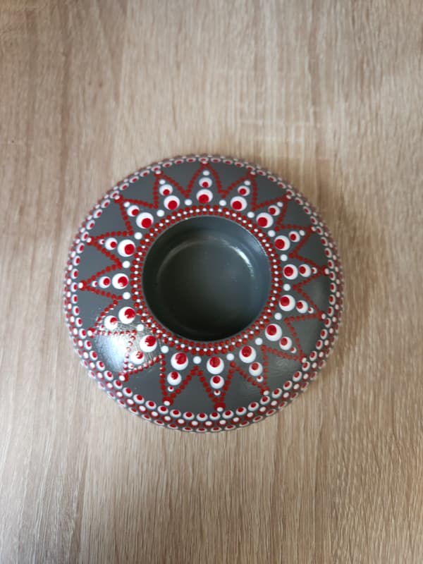 Bougeoir " Souffle d'hiver "  - Image