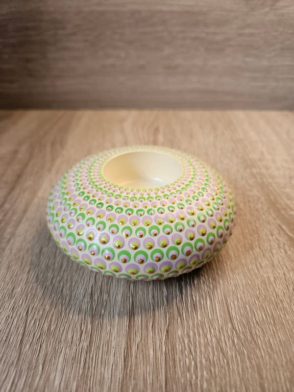 Bougeoir " Harmonie et  Tendresse " Pièce unique 