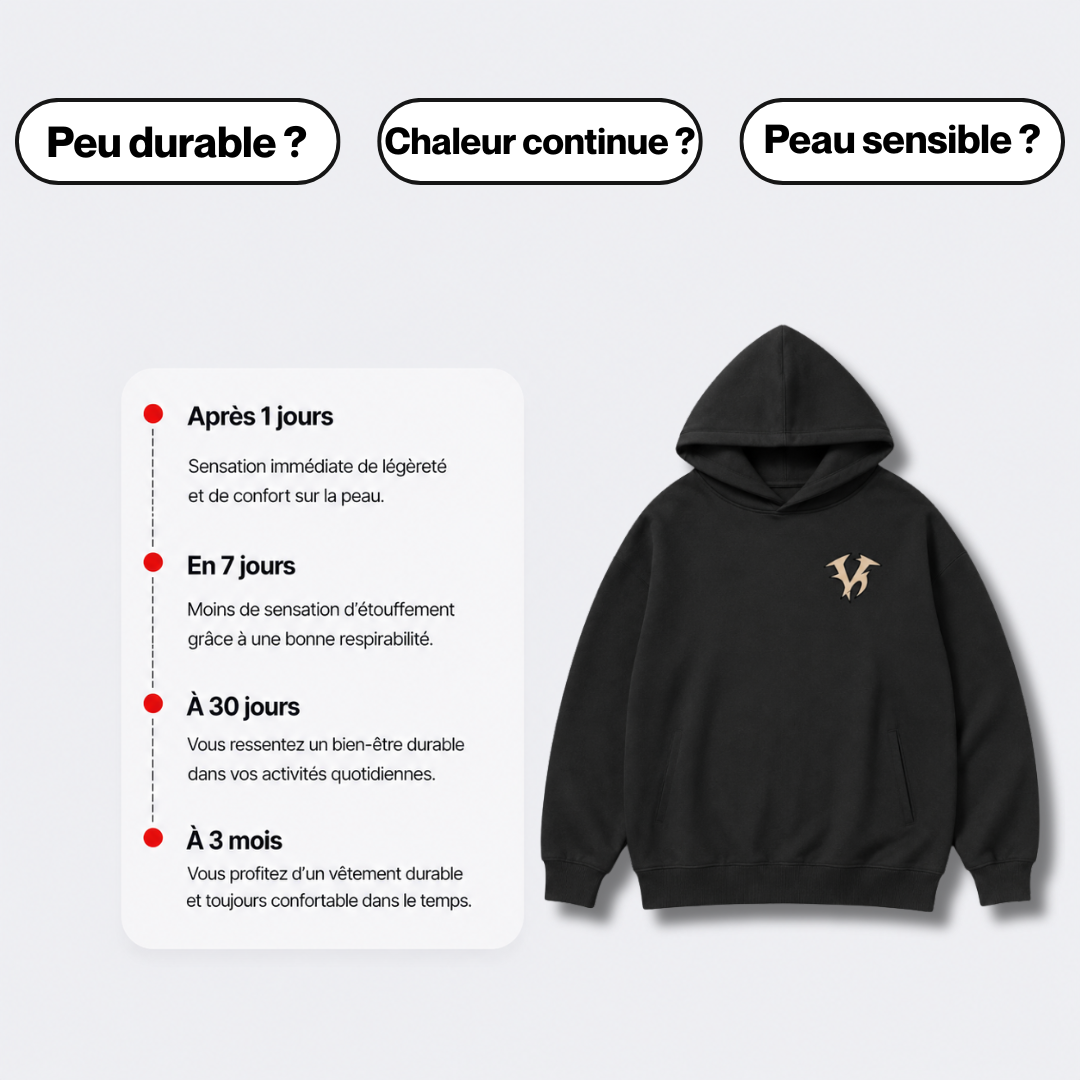 Image back Sweat à capuche Oversized