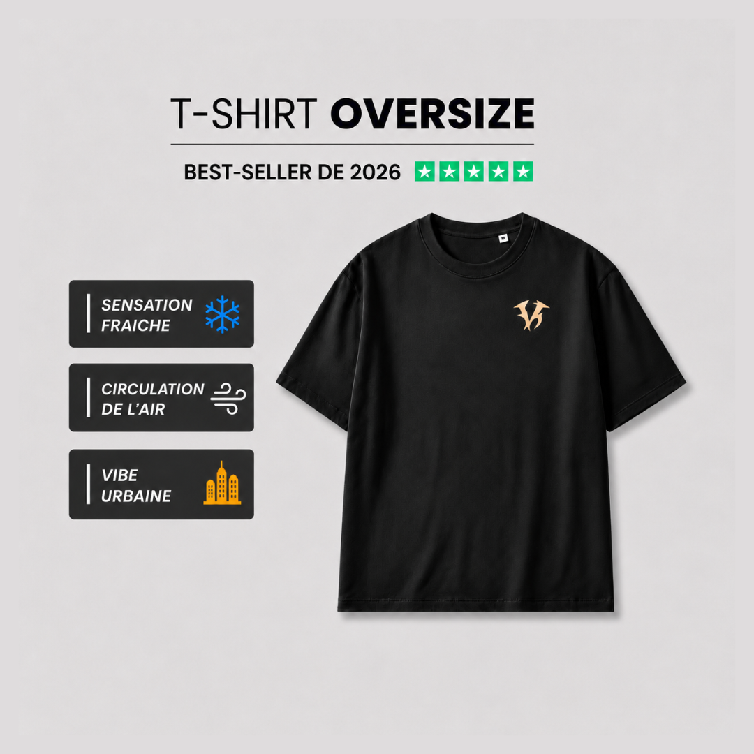 Image front T-shirt Oversized