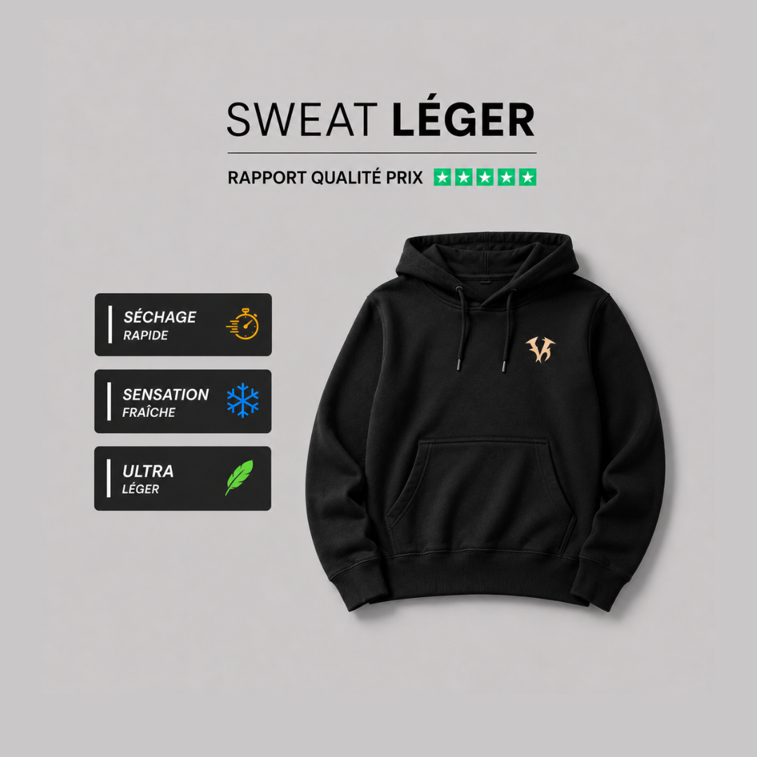 Image front Sweat à capuche Léger