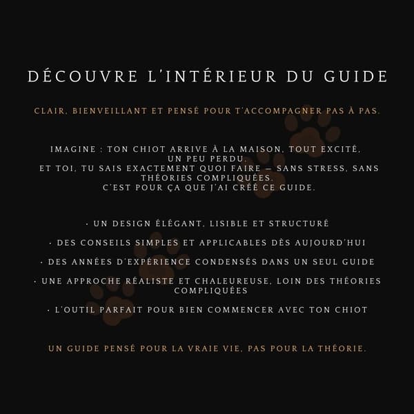 Le guide du chiot  - Image