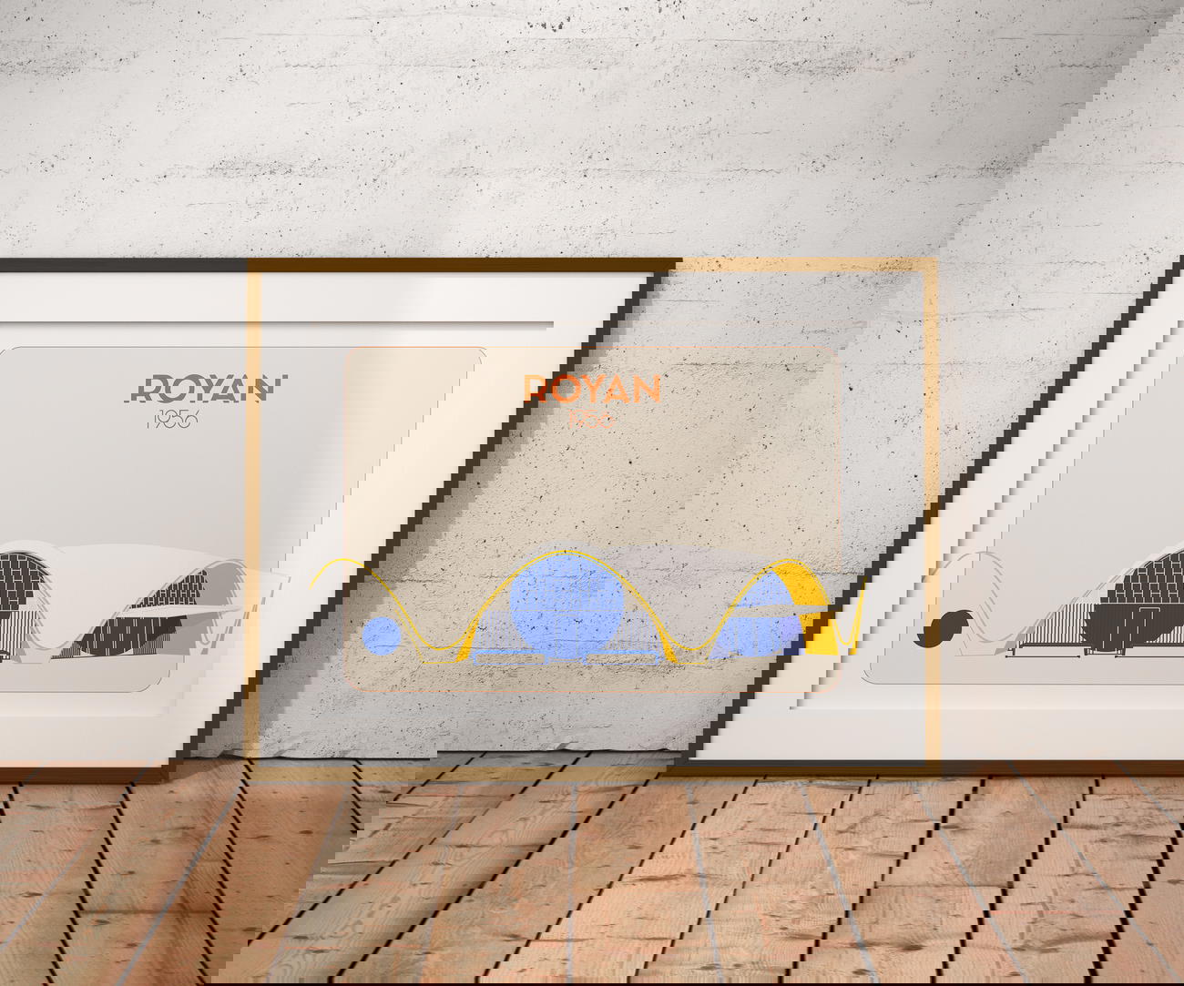 Image front Royan - 1956 - Marché Central - 1/5