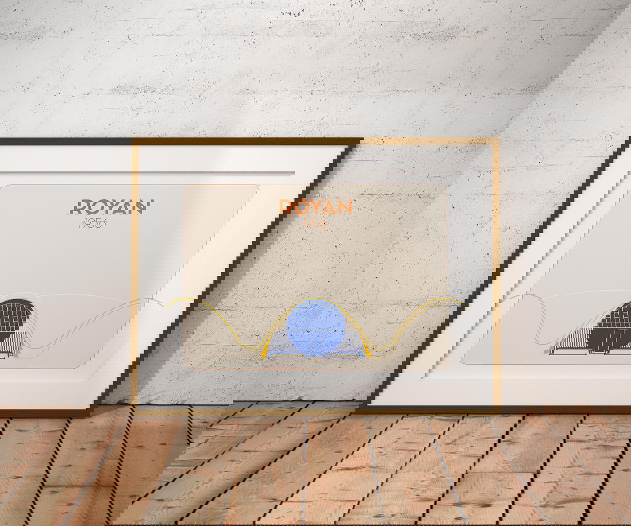 Image front Royan - 1956 - Marché Central - 4/5