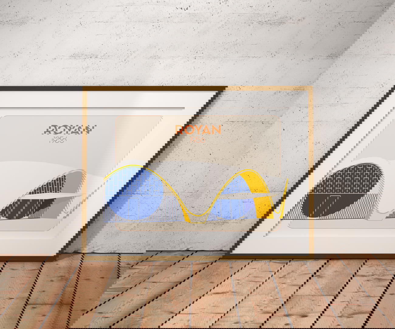 Image front Royan - 1956 - Marché Central - 3/5