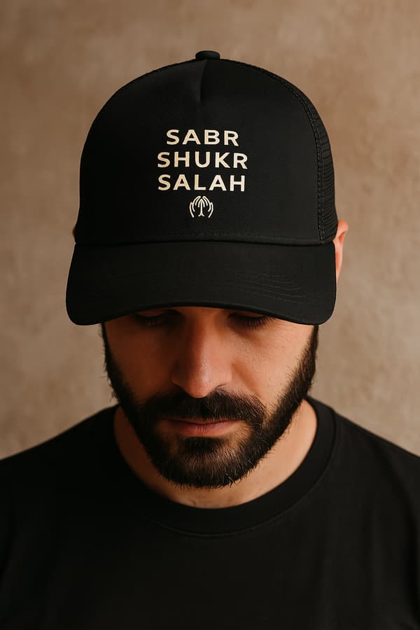 Sabr Shukr Salah – Casquette Spirituelle
