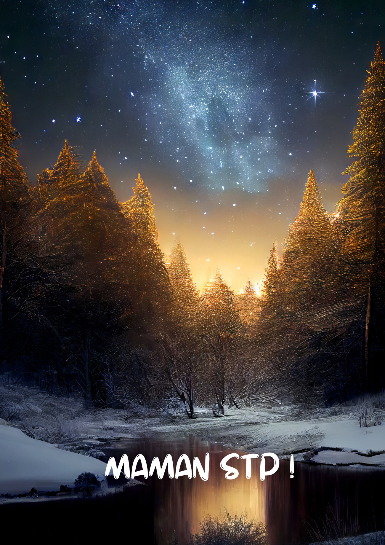 Image front B.D. Maman STP ! + Ebook + 12 crayons de couleur