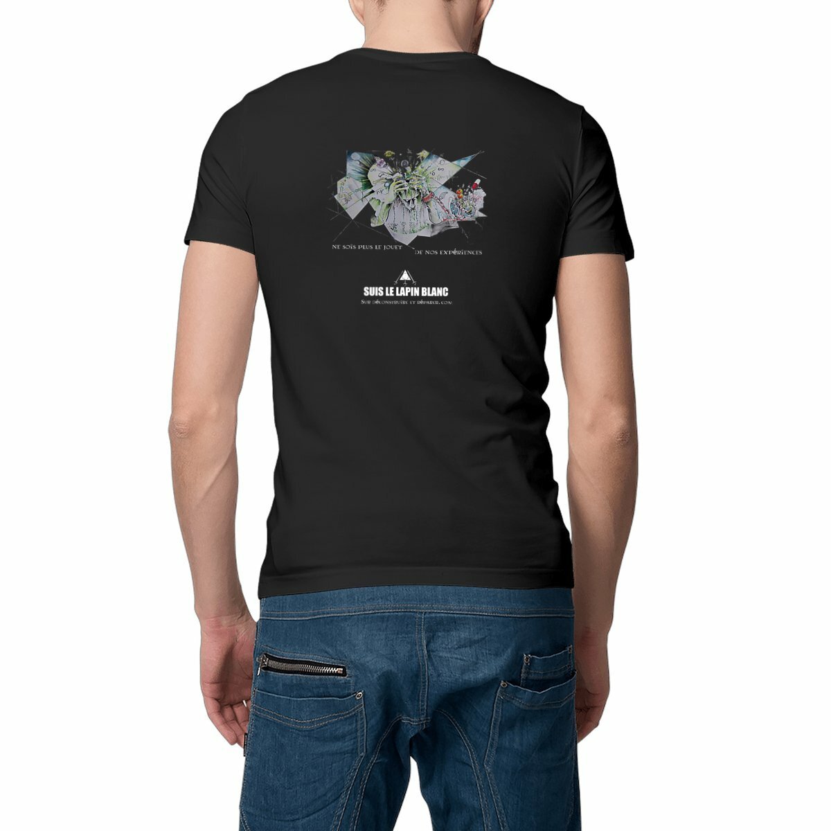 Image front T-shirt-graphique-streetart-création-originale-CAB-philosophie