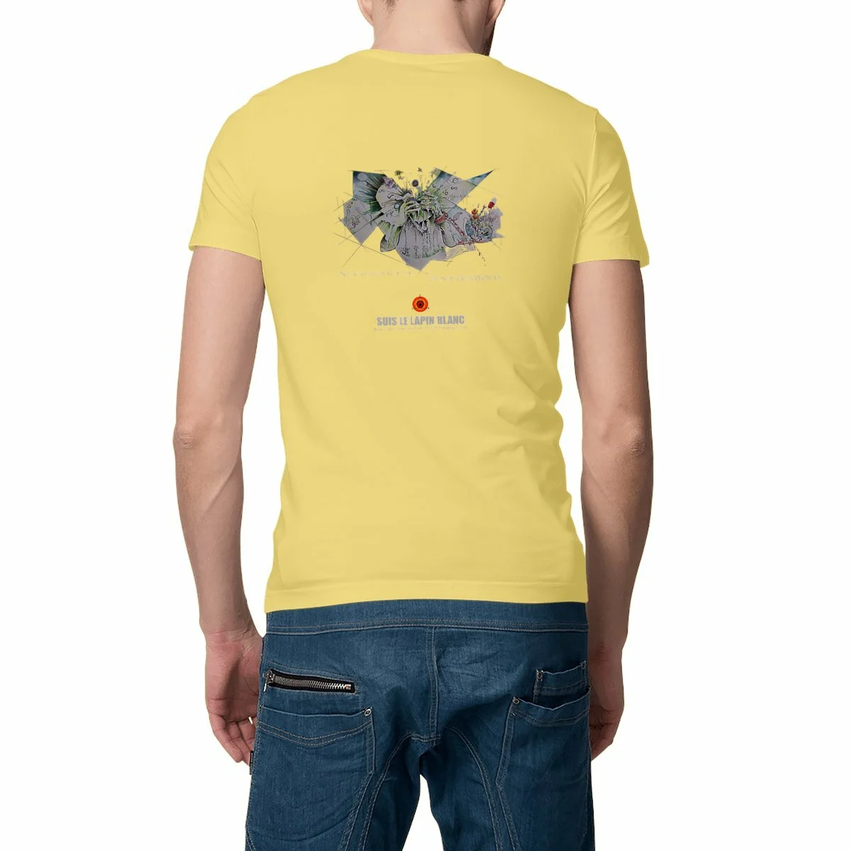 Image front T-shirt-graphique-streetart-L'enfer-du-dimanche