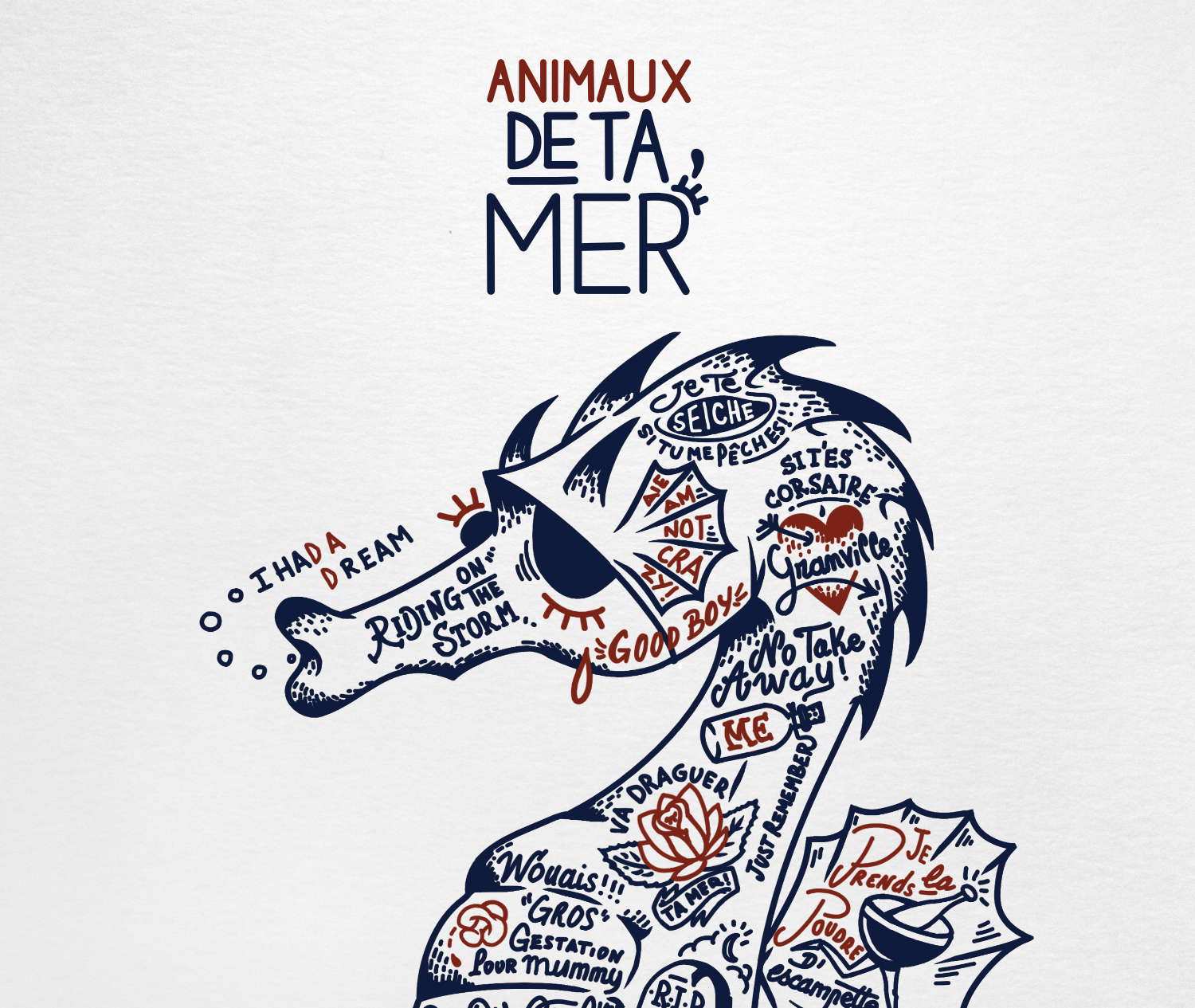 Les Animaux Marins - SuperNature Design