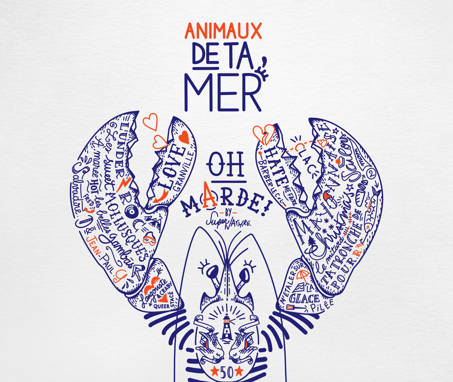 Les Animaux Marins - SuperNature Design