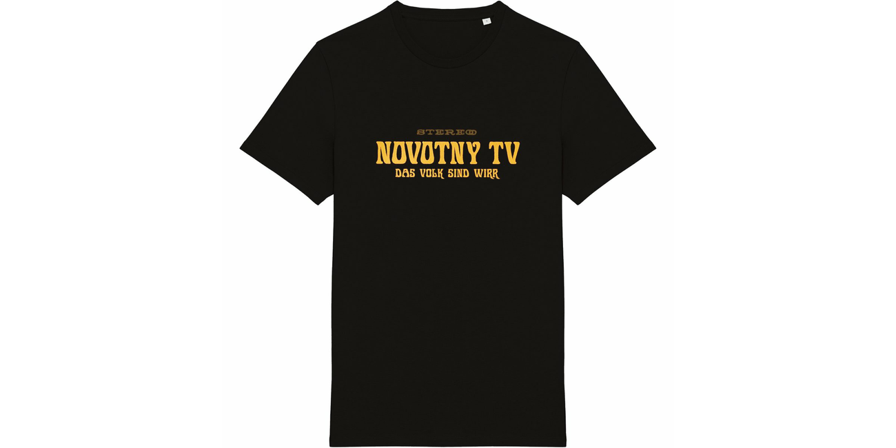 Image front Novotny TV Das Volk Sind Wirr - Proper Euro T - black