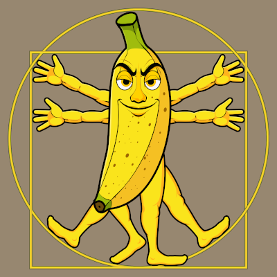 Logo LA BANANE DE VITRUVE