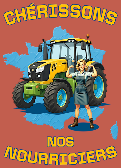 T-SHIRTS/SWEATS - SOUTENONS NOS FERMES