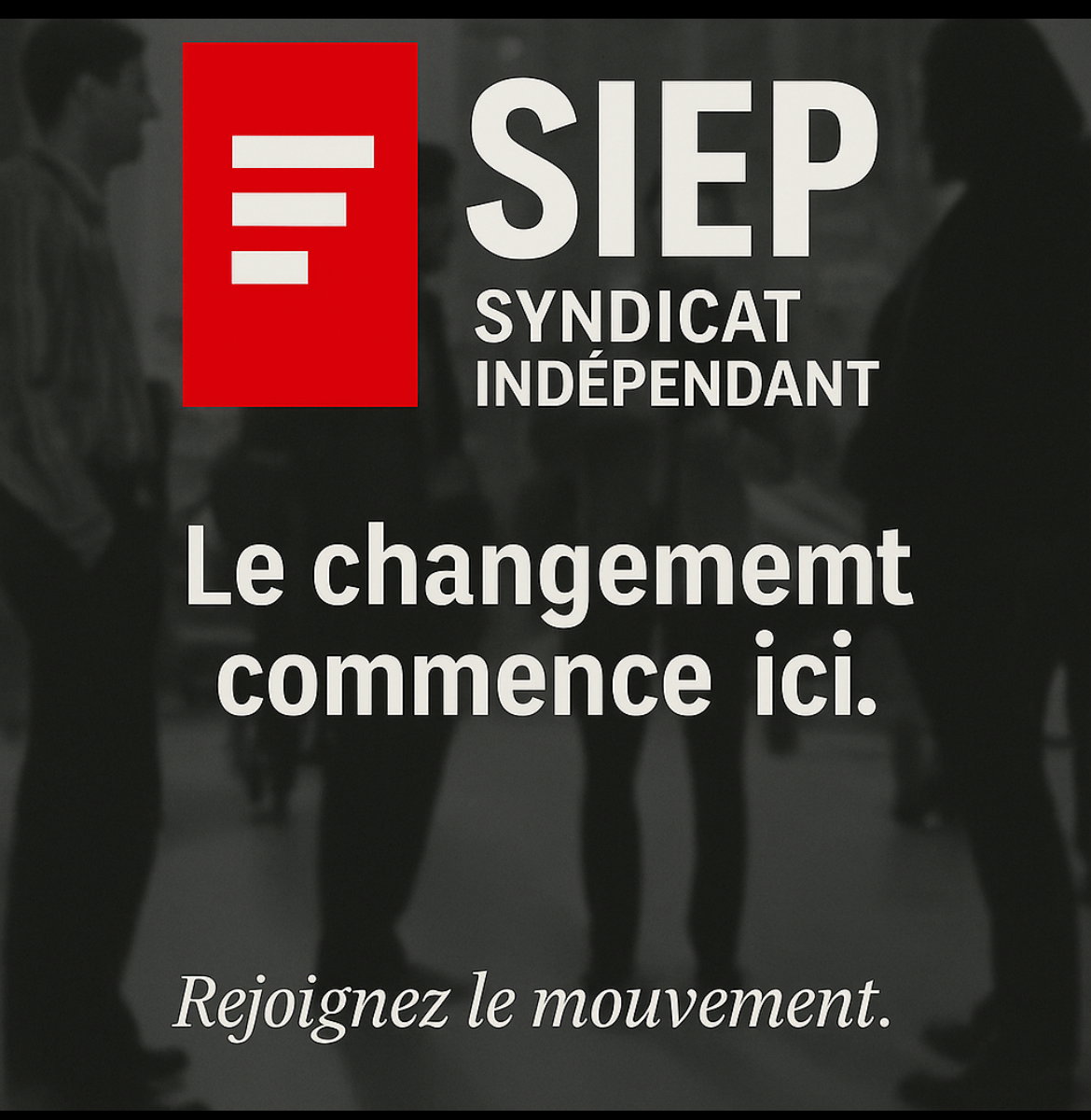 left - SIEP syndicat indépendant